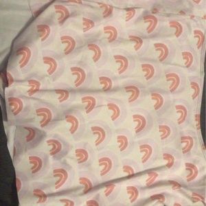 Sold Mini rainbows short skirt